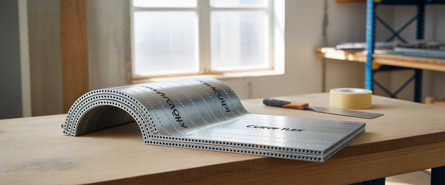 Для криволинейных конструкций - Баннер категории