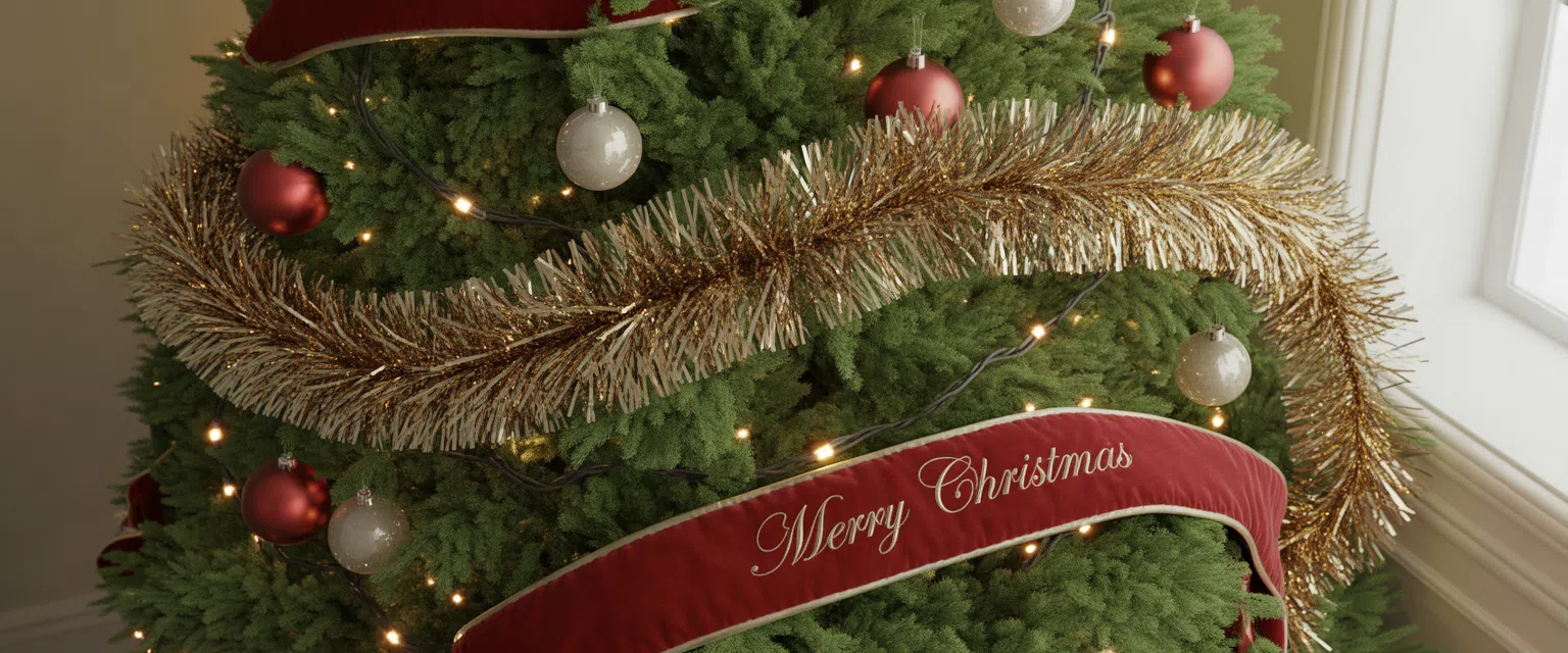 Дождик новогодний - Баннер категории