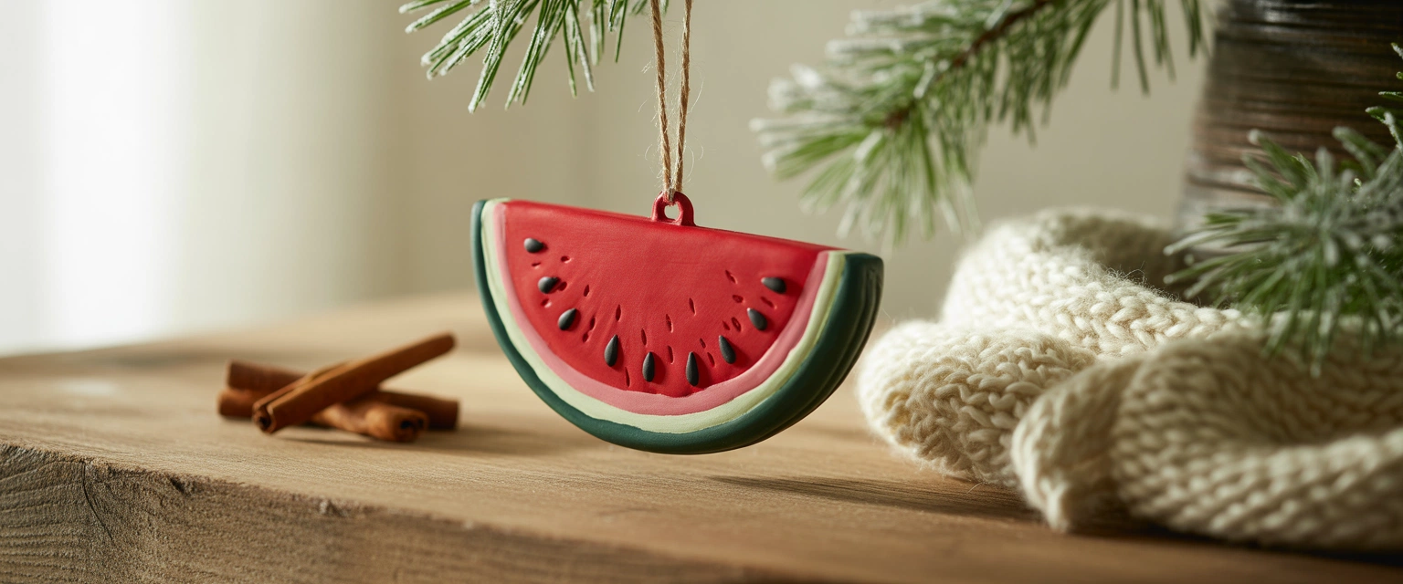 Елочная игрушка Арбуз - Баннер категории