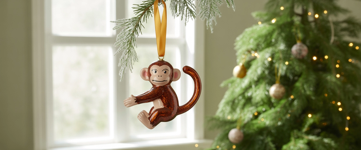 Елочная игрушка Обезьяна - Баннер категории