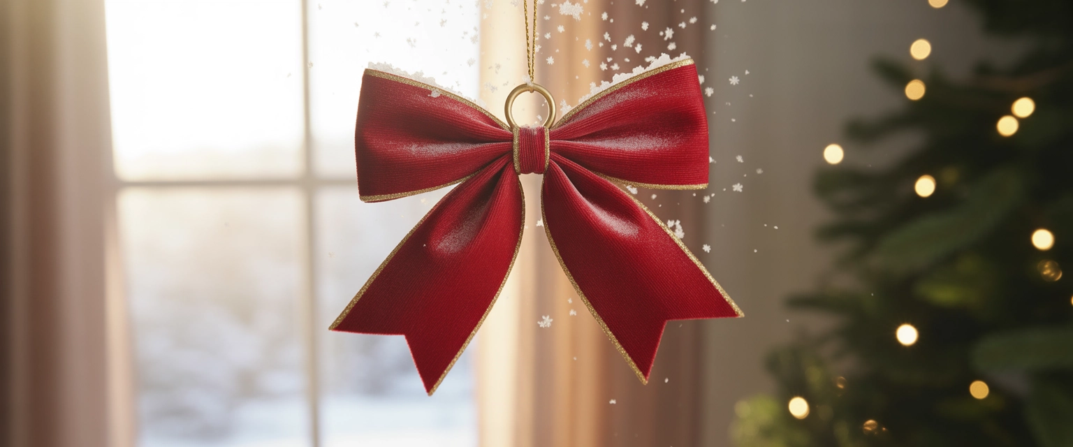 Елочные игрушки Бант - Баннер категории