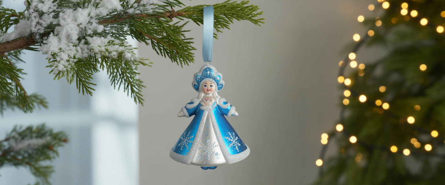 Елочные игрушки Снегурочка - Баннер категории