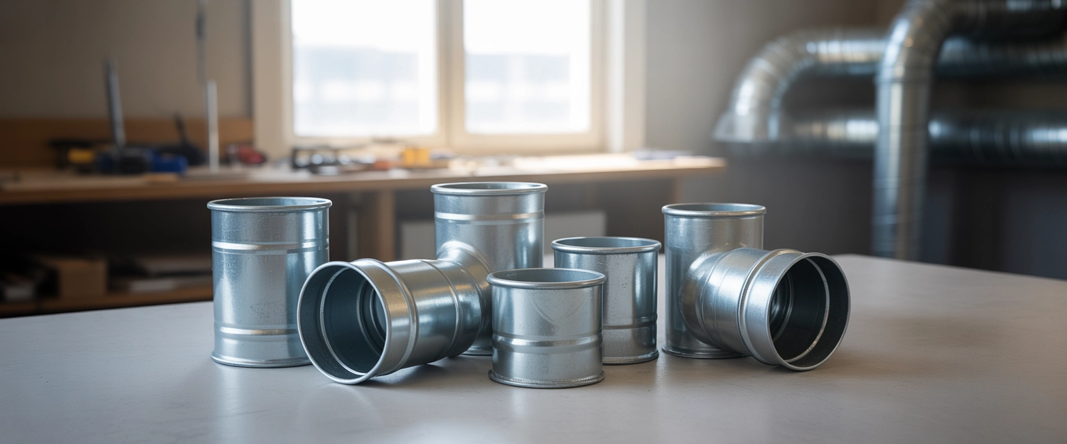 Фитинги для воздуховодов - Баннер категории