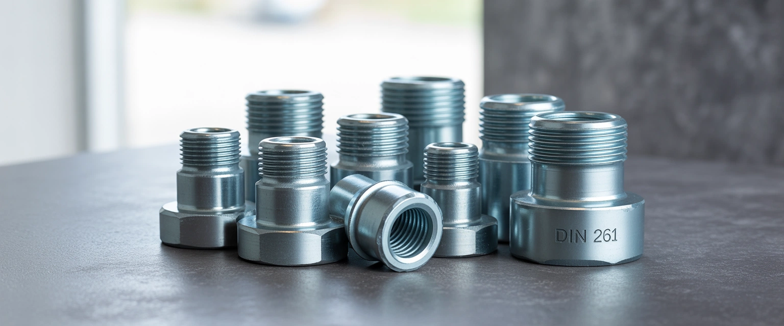 Фланцевые втулки DIN 261 - Баннер категории