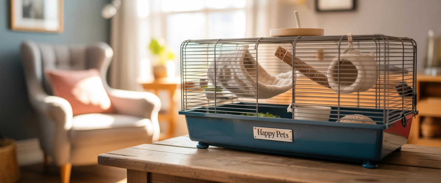 Клетки для хорьков и грызунов - Баннер категории