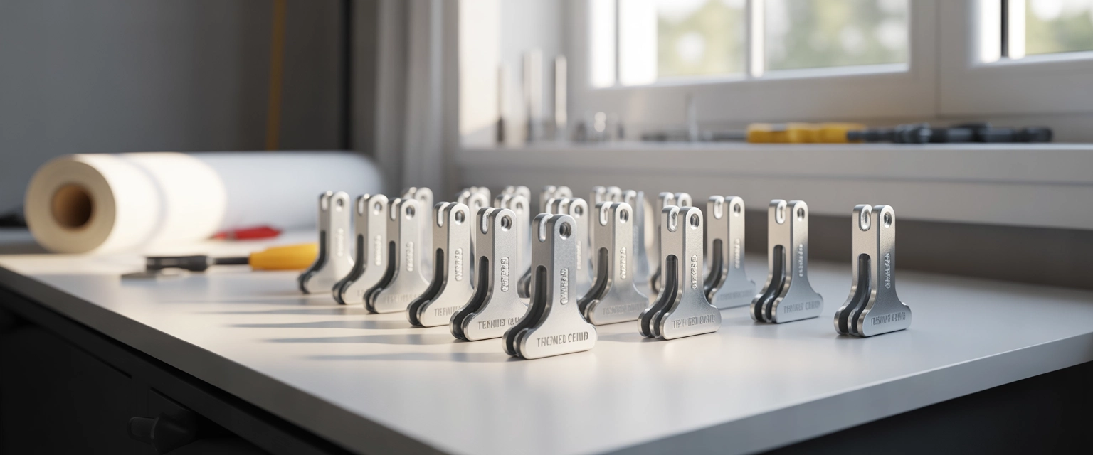 Клипсы – временная фиксация до натяжения - Баннер категории