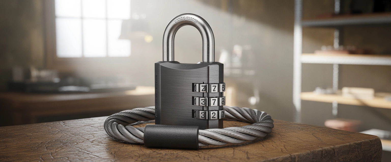 Кодовый тросовый замок - Баннер категории