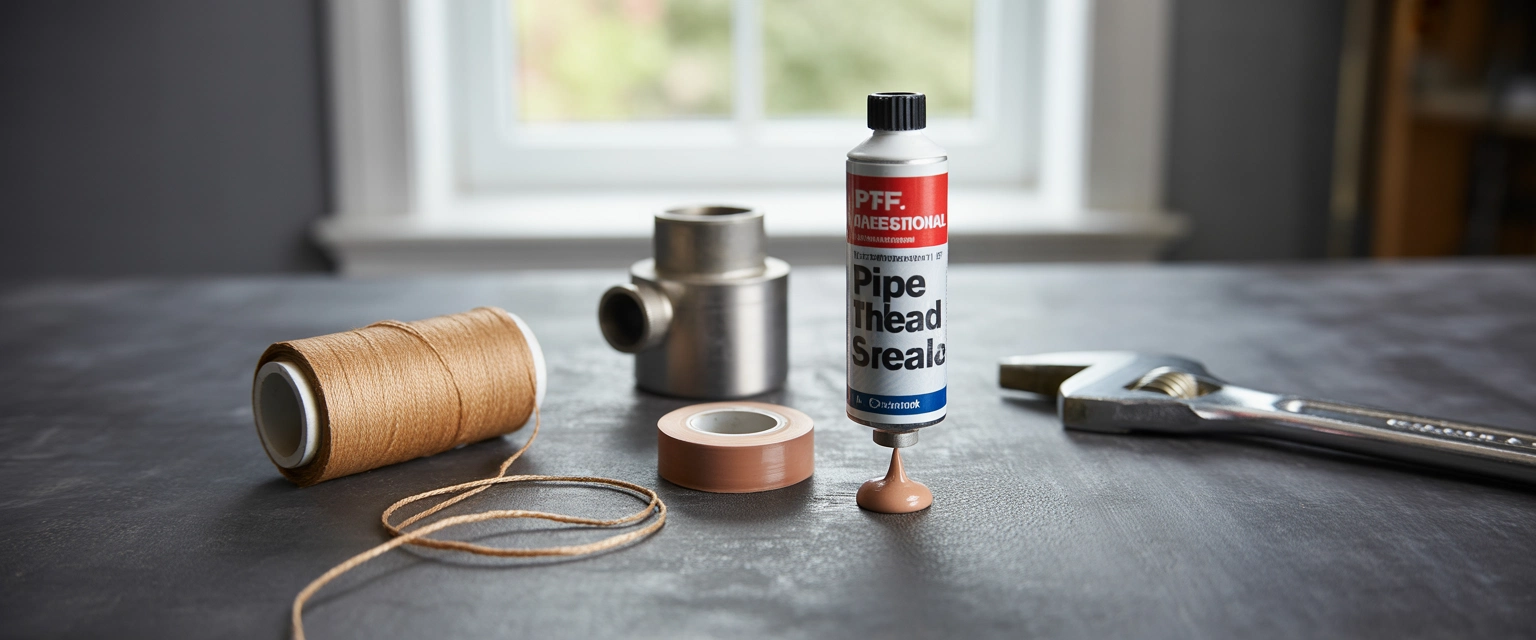 Комбинированные уплотнители (лен + паста, нить + герметик) - Баннер категории