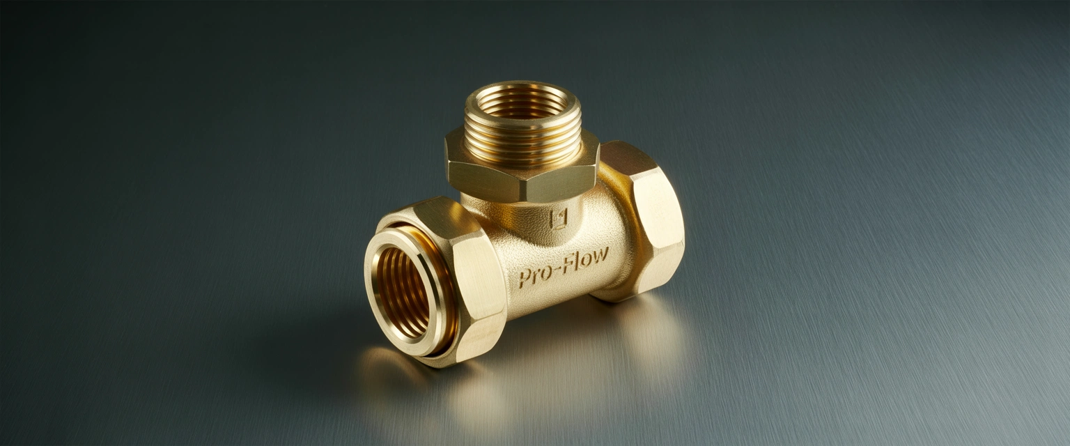 Компрессионные тройники комбинированные (резьба + компрессия) - Баннер категории