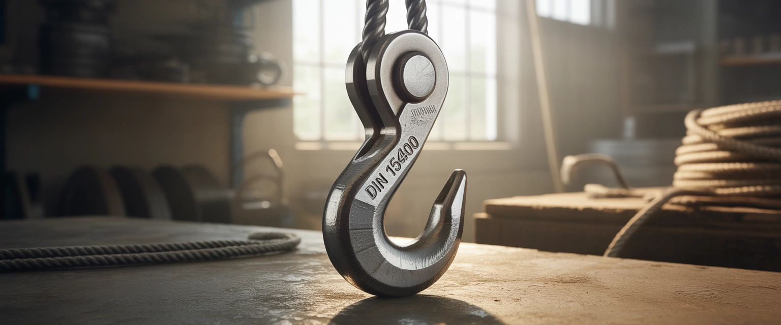 Крюки чалочные DIN 15400 - Баннер категории