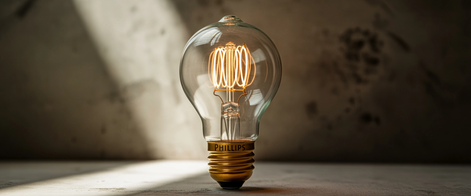 Лампы с вольфрамовой нитью - Баннер категории