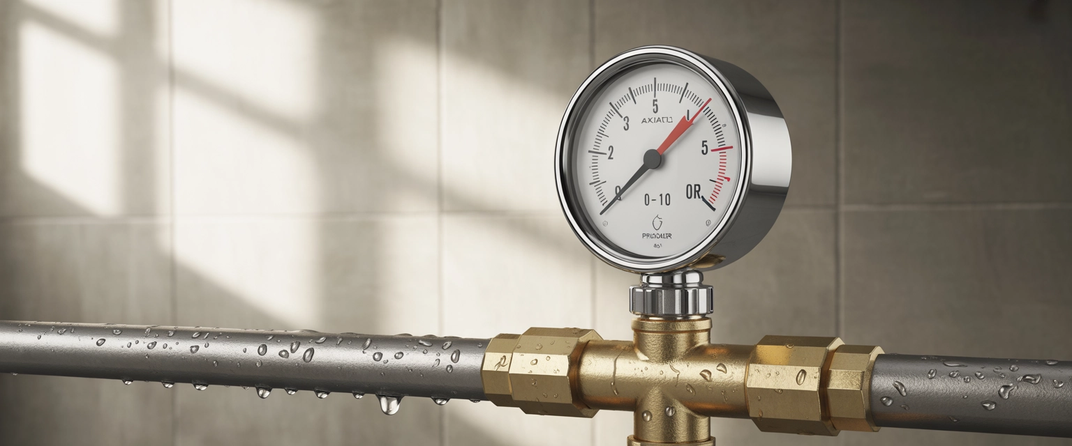 Манометр аксиальный - Баннер категории