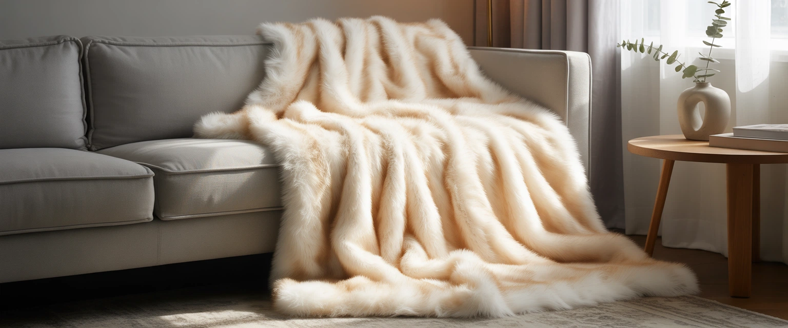 Меховые пледы - Баннер категории