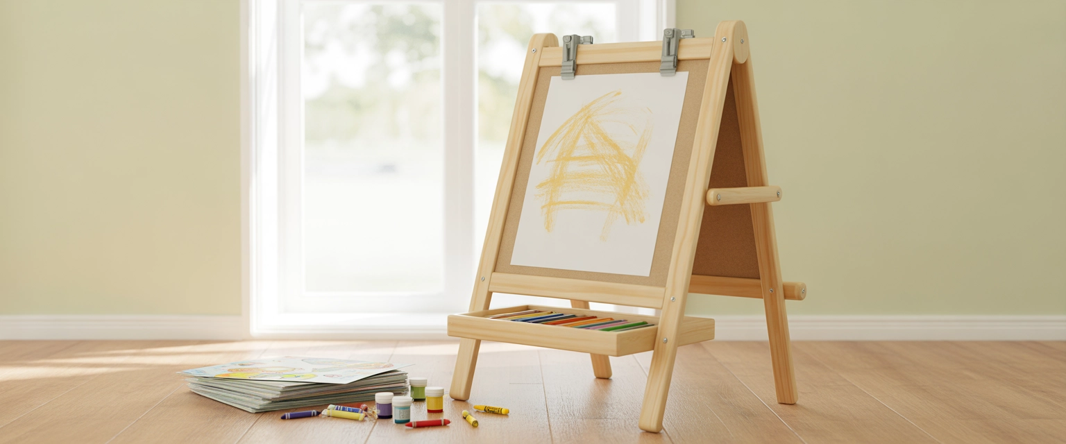 Мольберт для рисования детский - Баннер категории