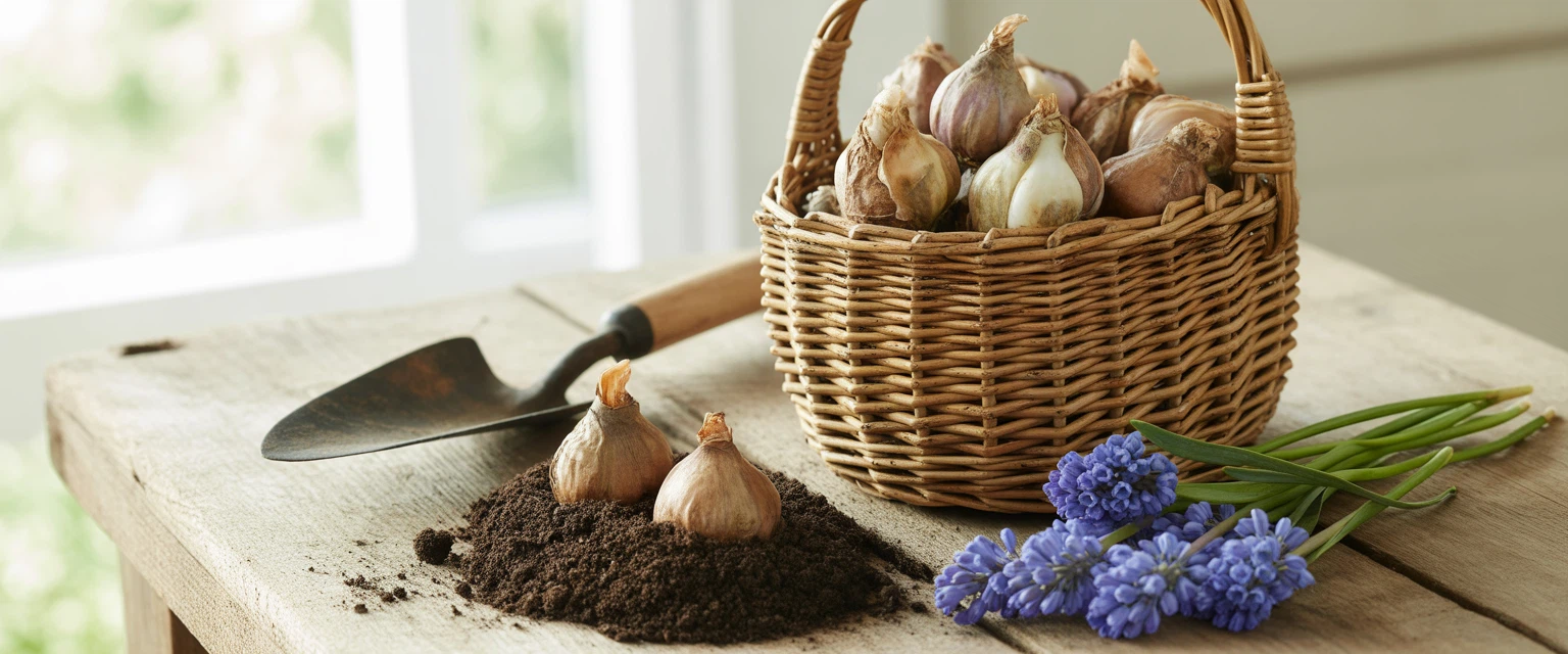 Мускари луковицы - Баннер категории