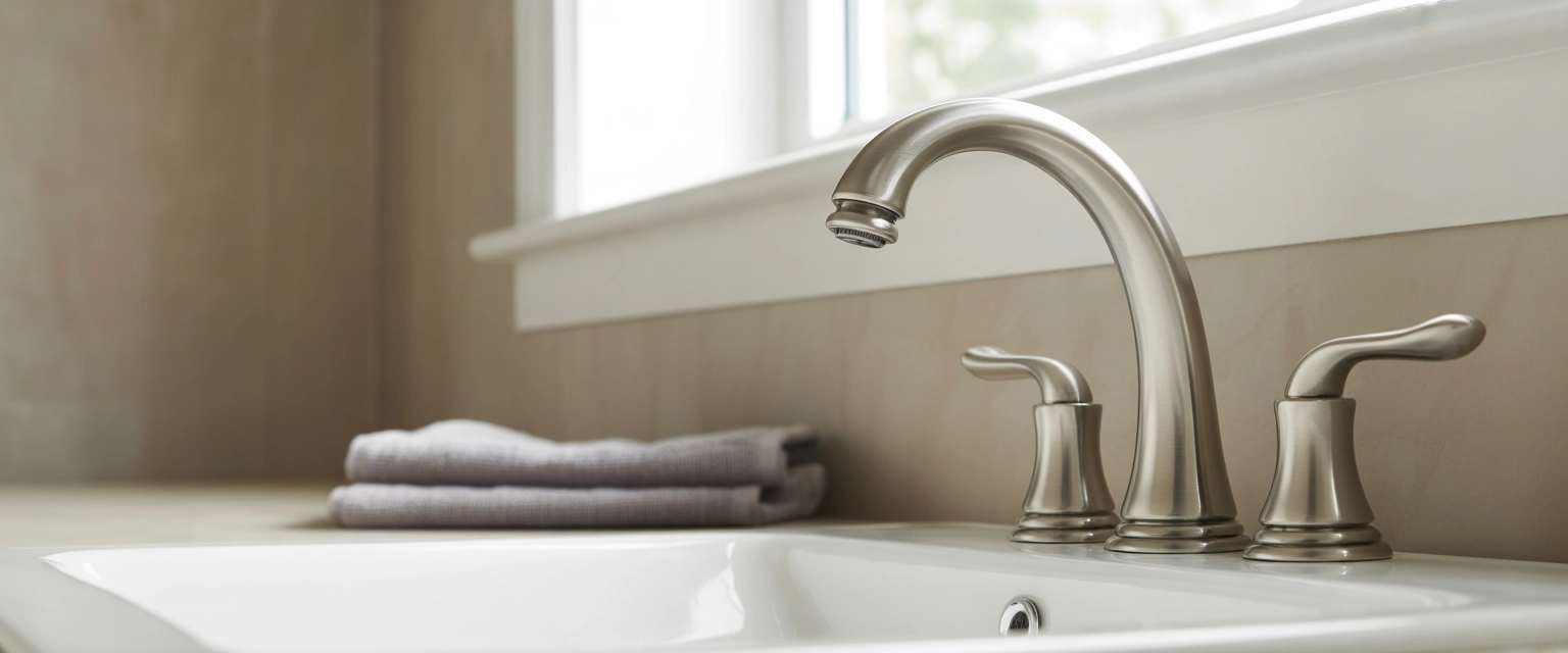 Настенные смесители для раковины - Баннер категории