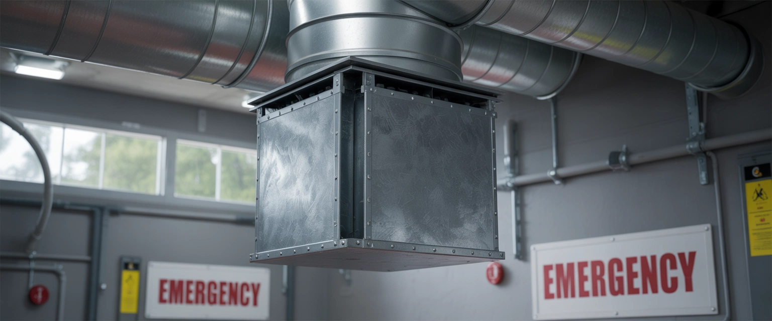 Огнезадерживающие клапаны закрытые (НЗ) - Баннер категории