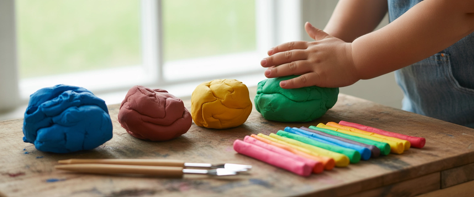 Пластилин и глина - Баннер категории