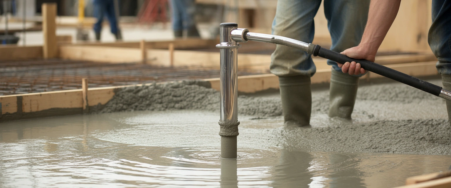 Погружной вибратор  для бетона - Баннер категории