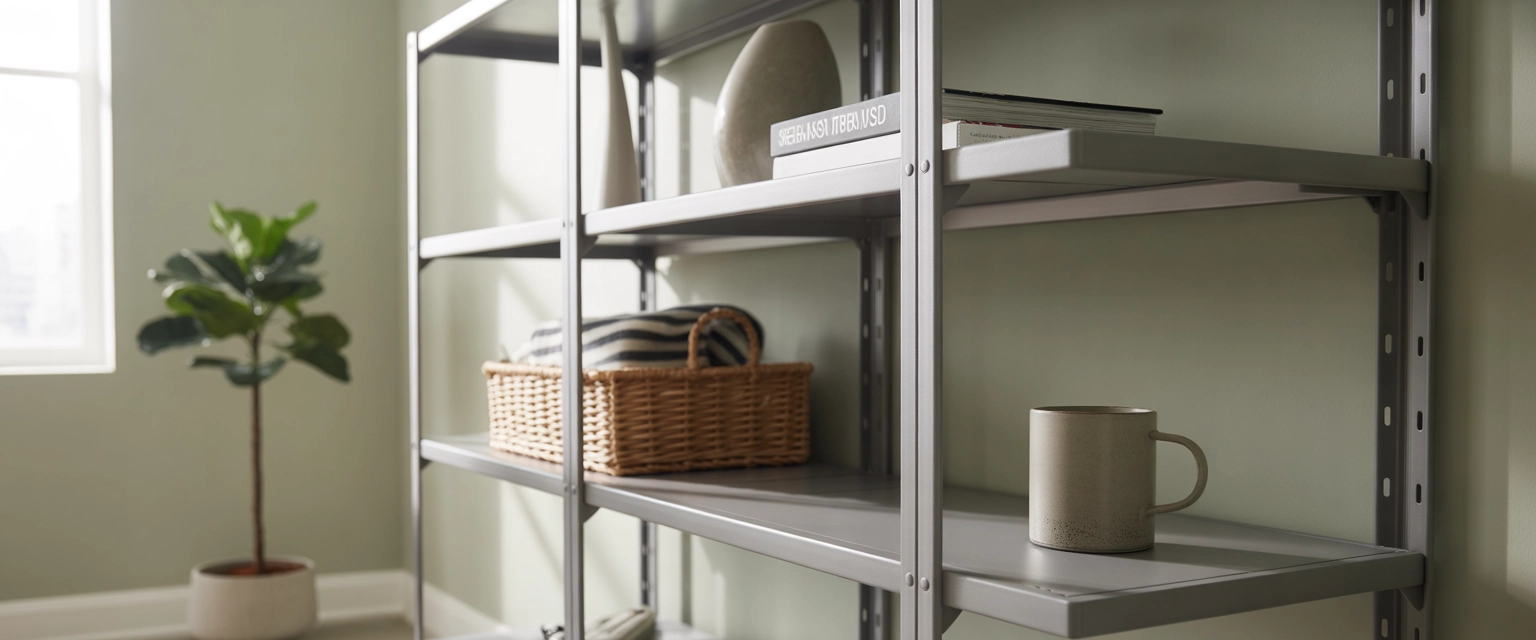 Полка для металлического стеллажа - Баннер категории