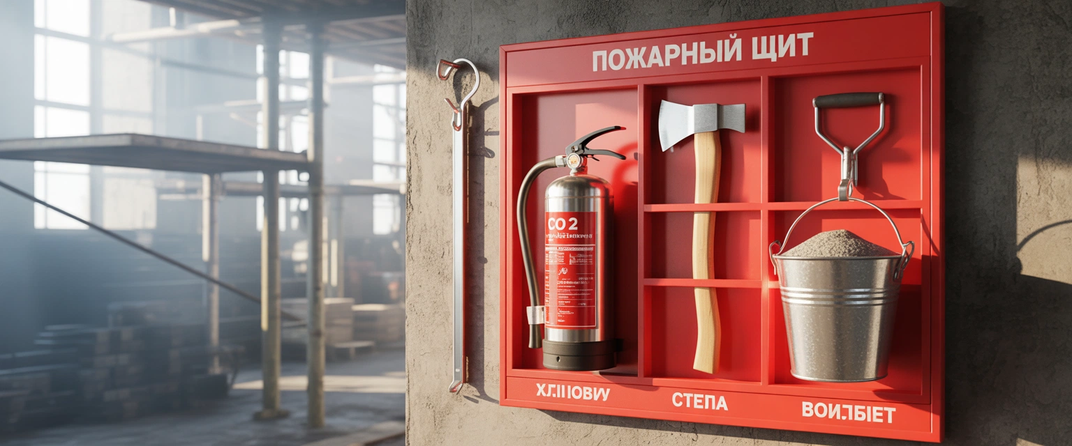 Пожарные щиты - Баннер категории