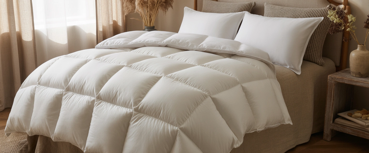 Пуховые одеяла - Баннер категории