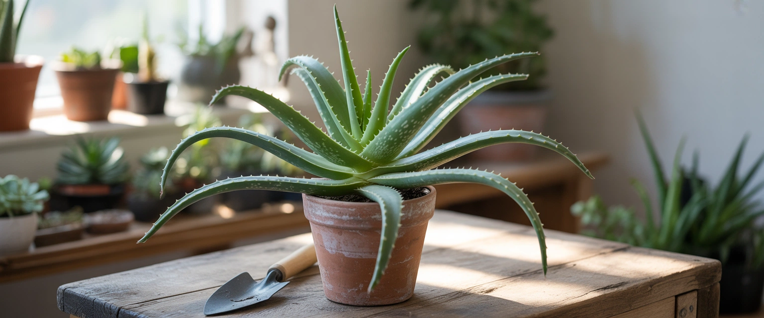 Растение Алоэ - Баннер категории