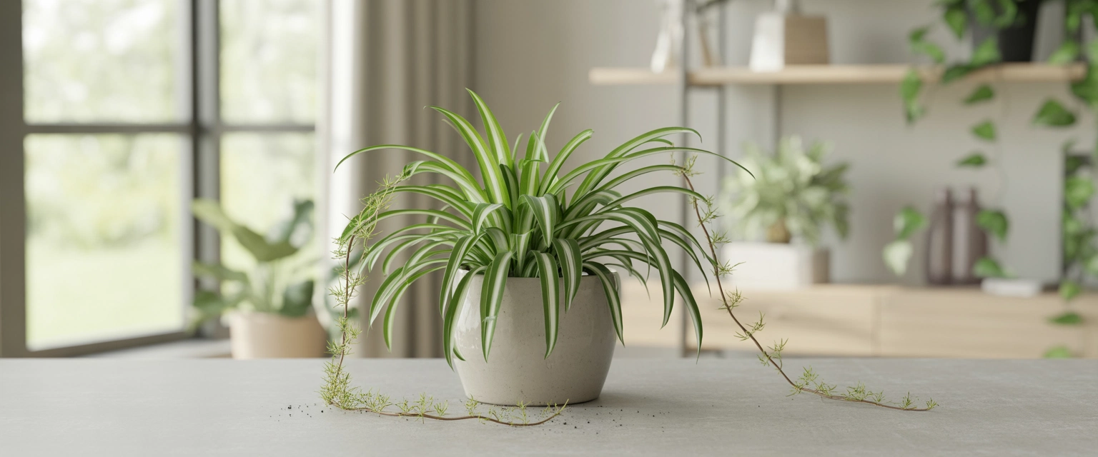 Растение Хлорофитум - Баннер категории