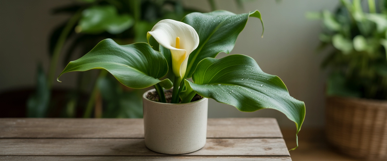 Растение Калла - Баннер категории