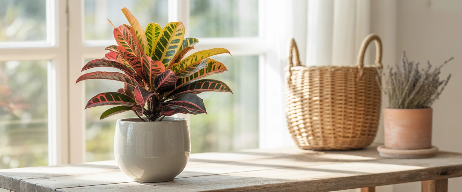 Растение Кодиеум - Баннер категории