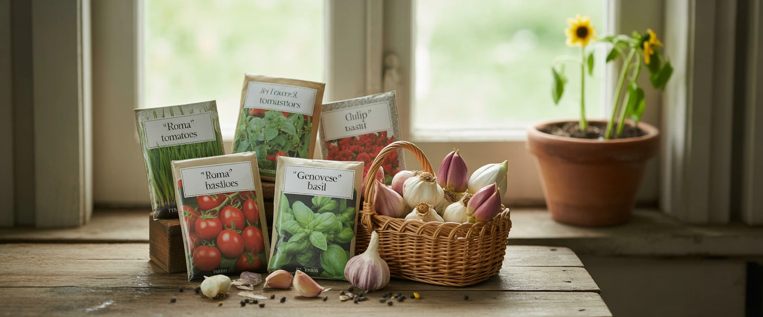 Семена и Луковицы - Баннер категории