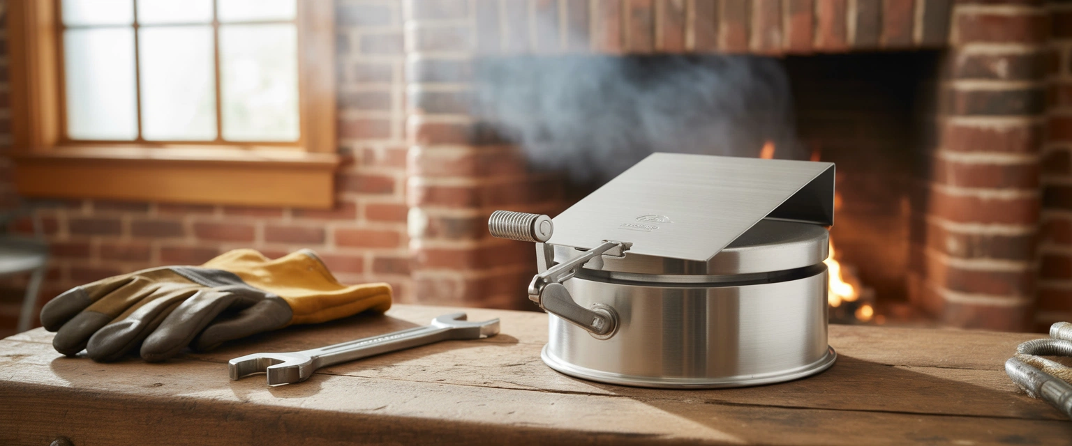 Шибер (заглушка) для дымохода - Баннер категории