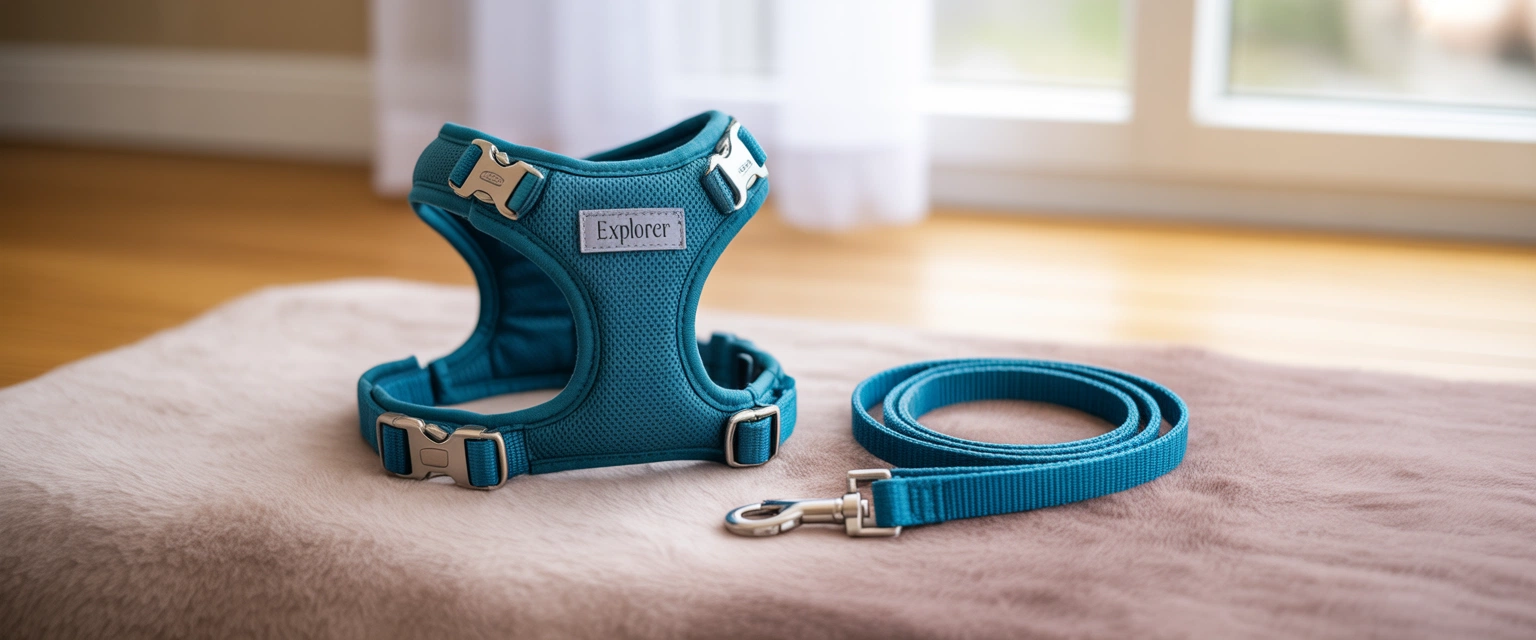 Шлейки и поводки для кошек - Баннер категории