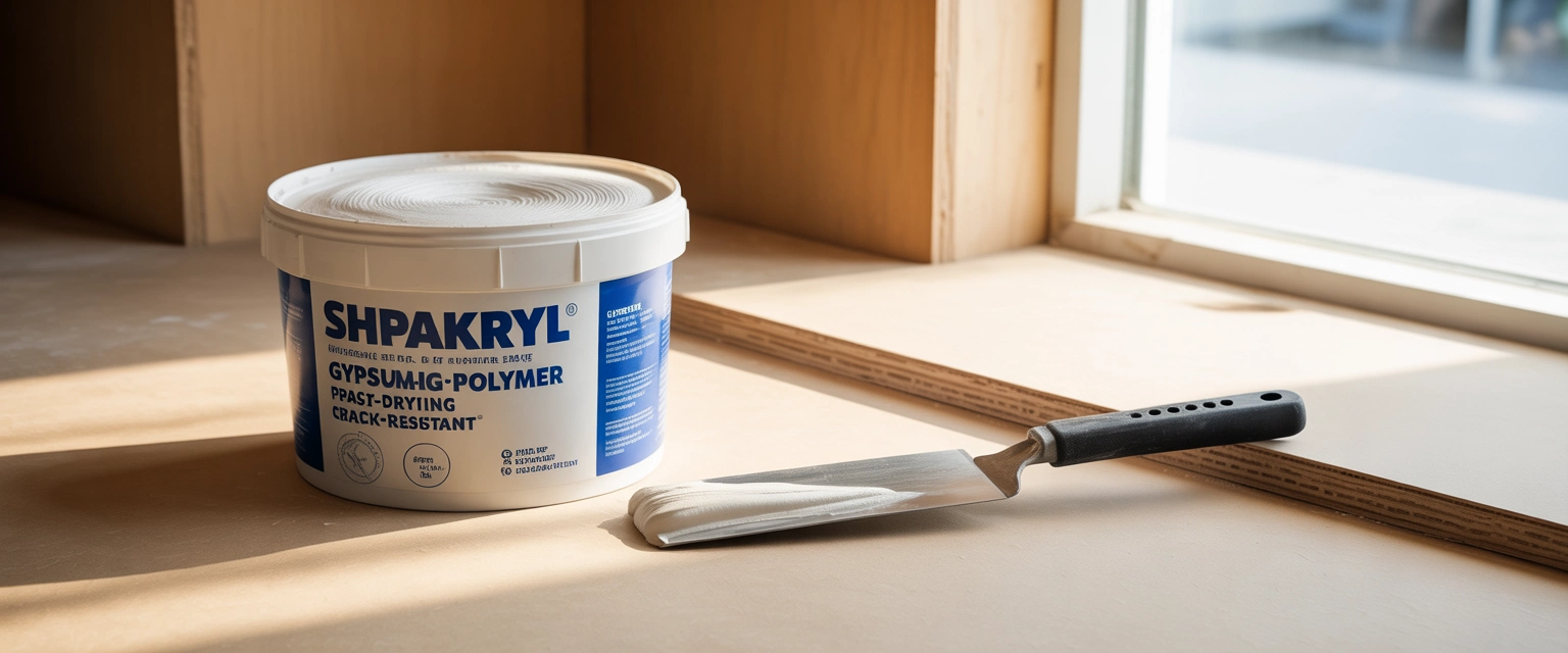 Шпакрилы (гипсополимерные) - Баннер категории