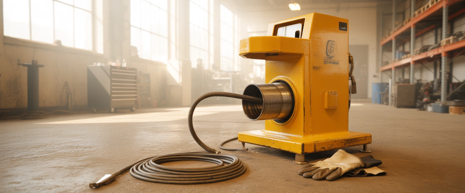 Спиральные машины для прочистки труб - Баннер категории