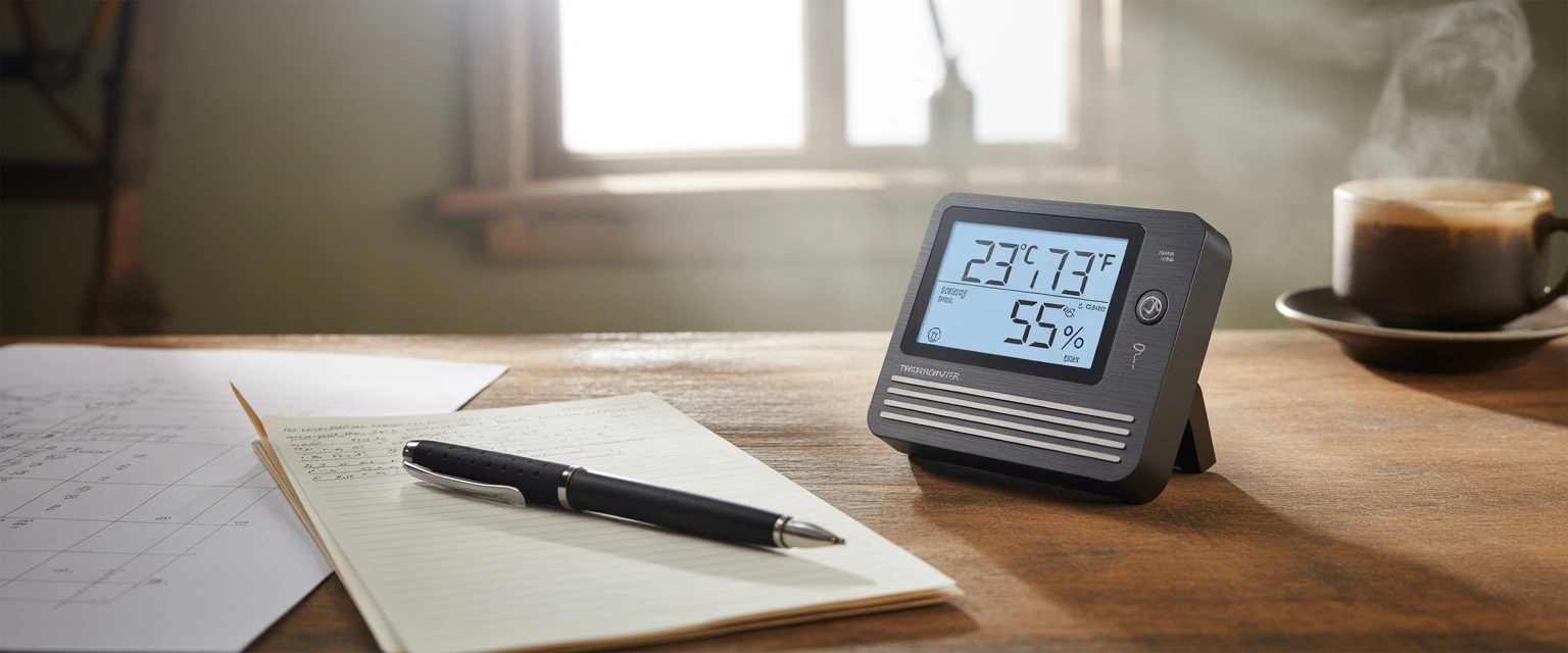 Термогигрометры - Баннер категории