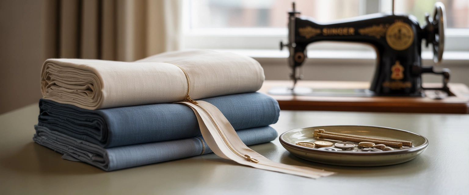 Ткани и фурнитура - Баннер категории