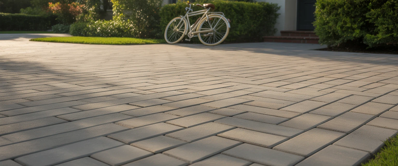 Тротуарная плитка бетонная (вибролитая, вибропрессованная) - Баннер категории