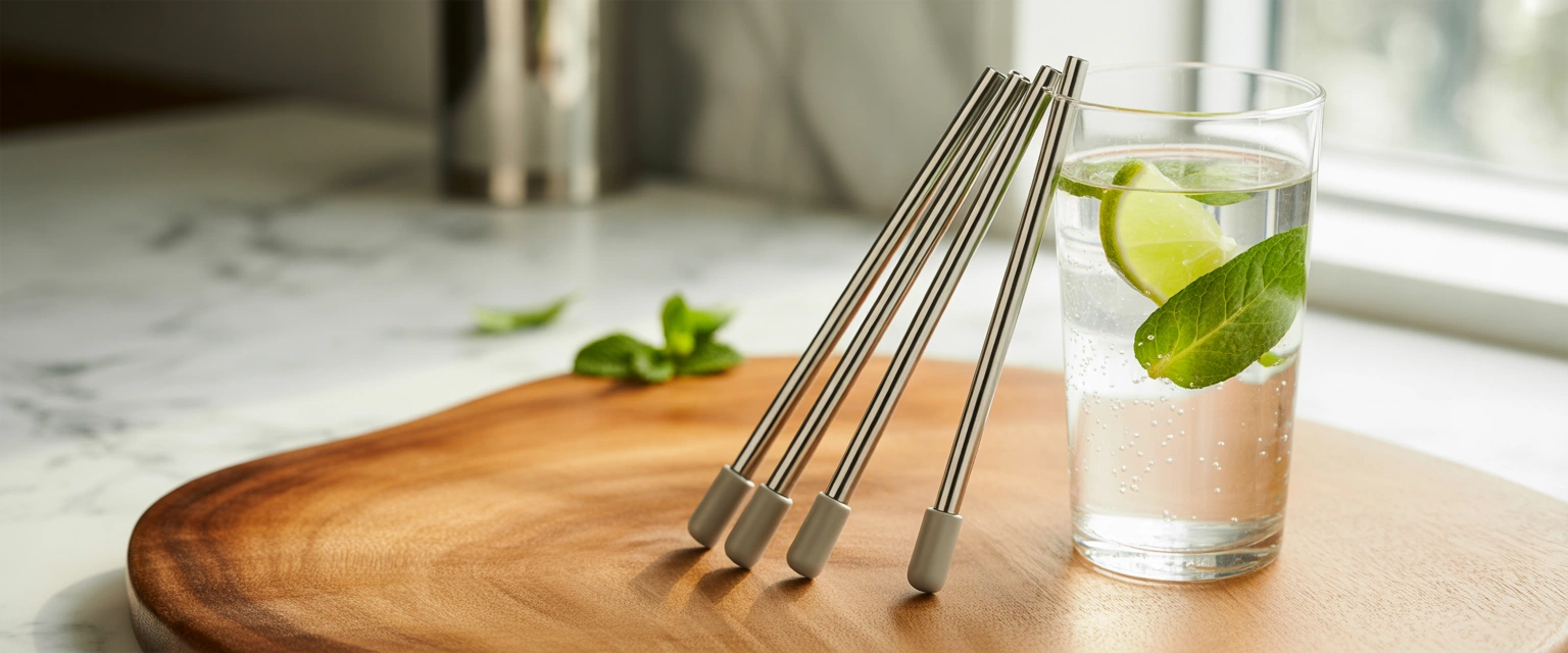 Трубочки для коктейлей - Баннер категории