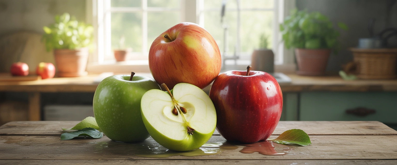 Яблоки (Гренни Смит, Гала, Ред Делишес) - Баннер категории