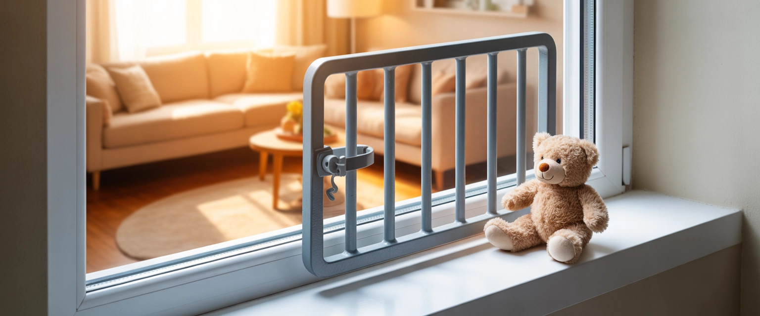 Защита на окна от выпадения - Баннер категории